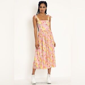 NWT Size XS Animal Crossing Fruit Tie The Knot Dress